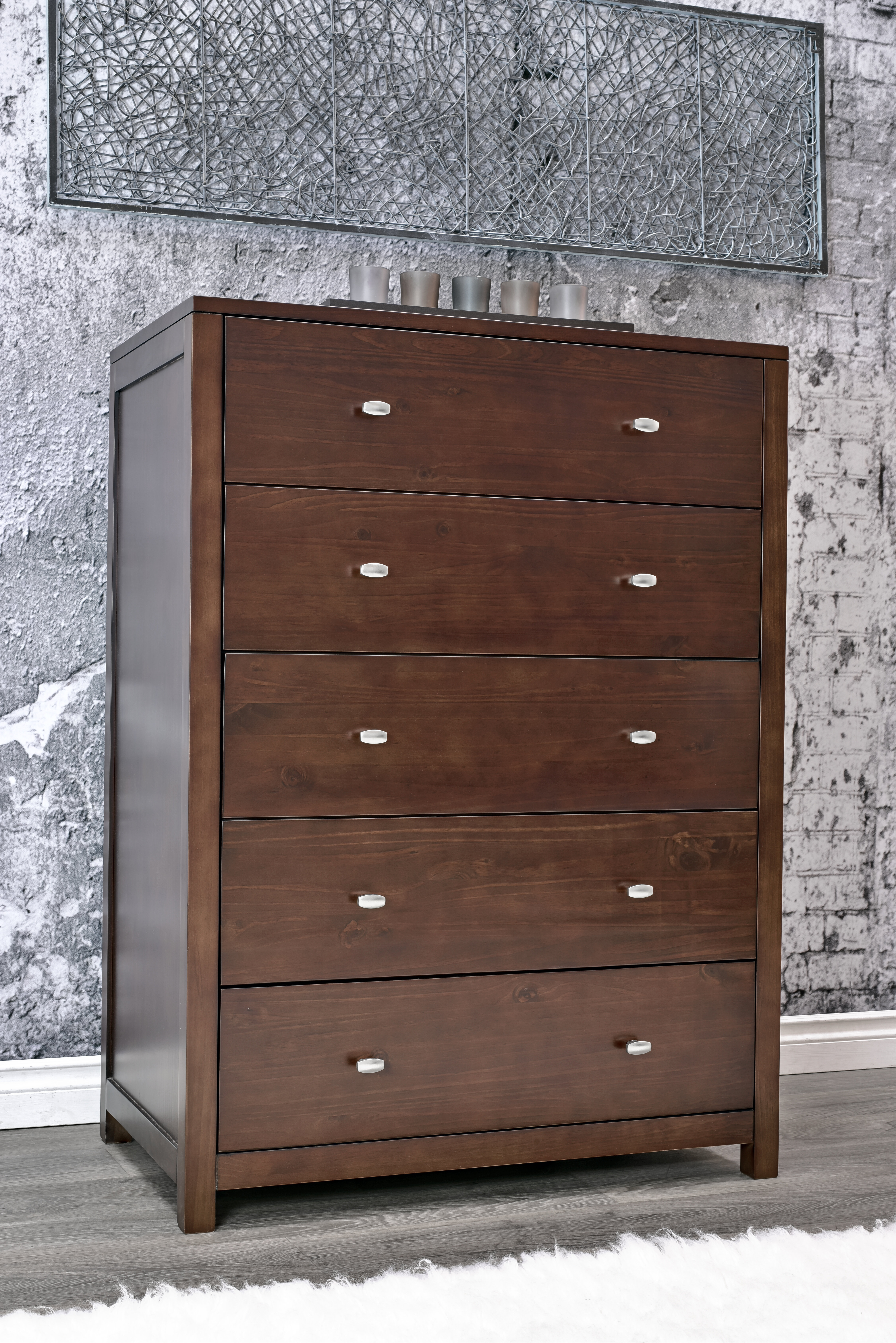 Charlton Home Stowers 5 Drawer Chest Reviews Wayfair