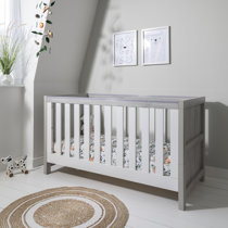 wayfair grey cot bed