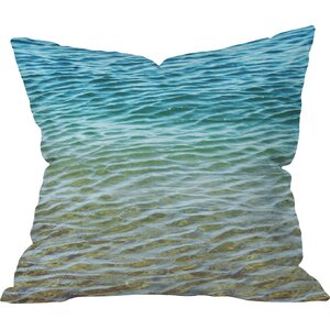 Meunier Ombre Sea Outdoor Throw Pillow