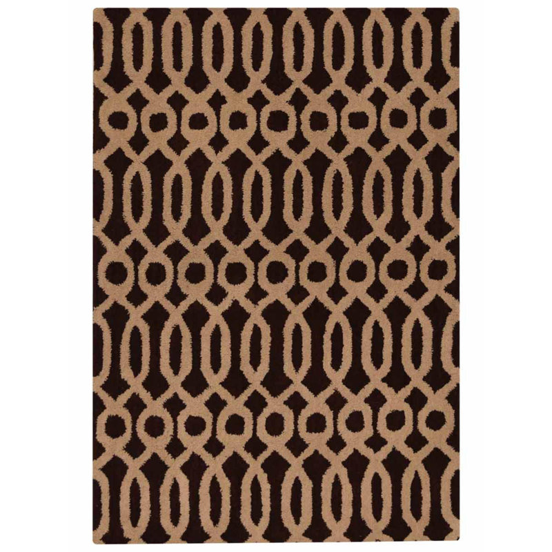 Brayden Studio Friedensburg Abstract Handmade Tufted Wool Beige Area Rug Wayfair