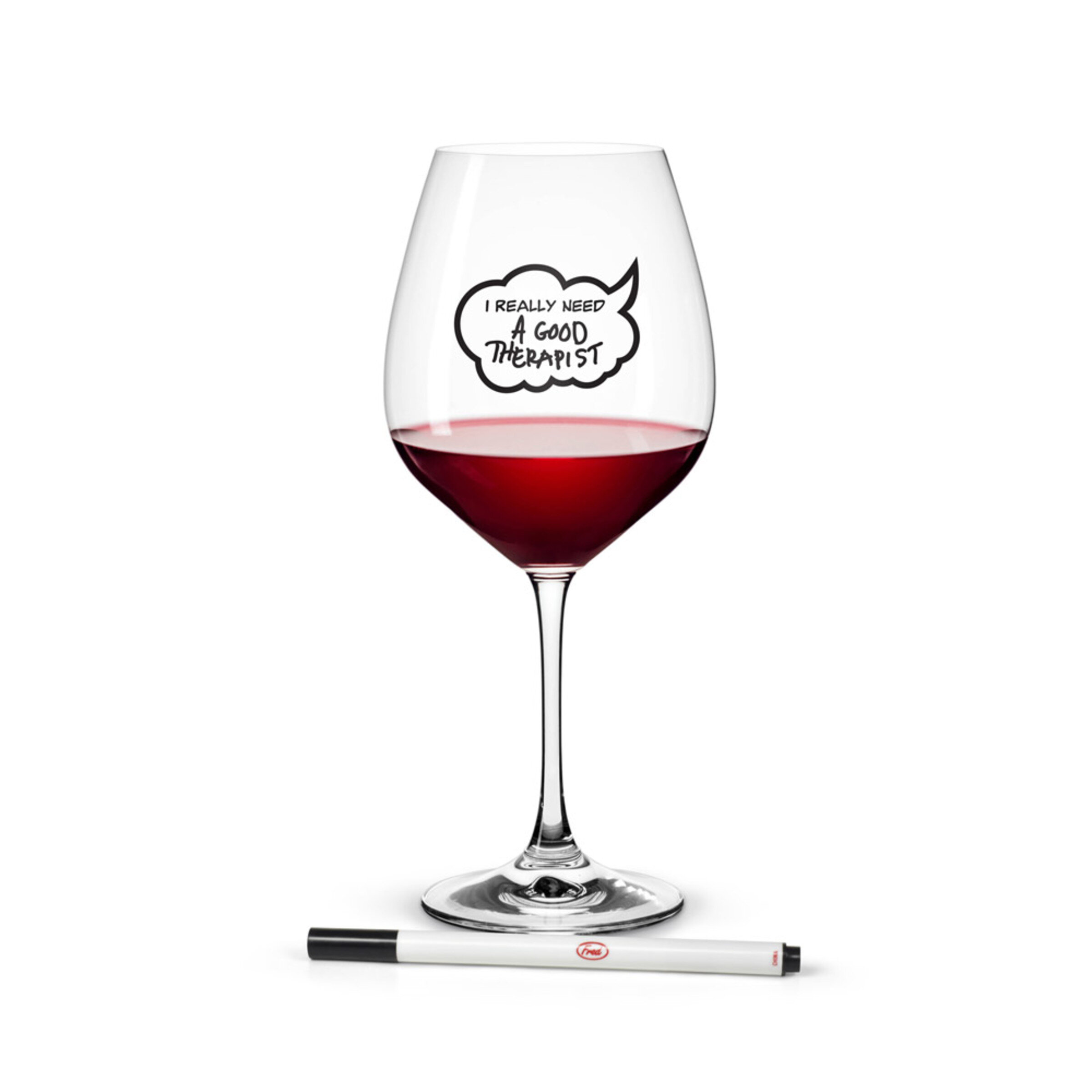 Chit Chats Stickers Wine Charm - 