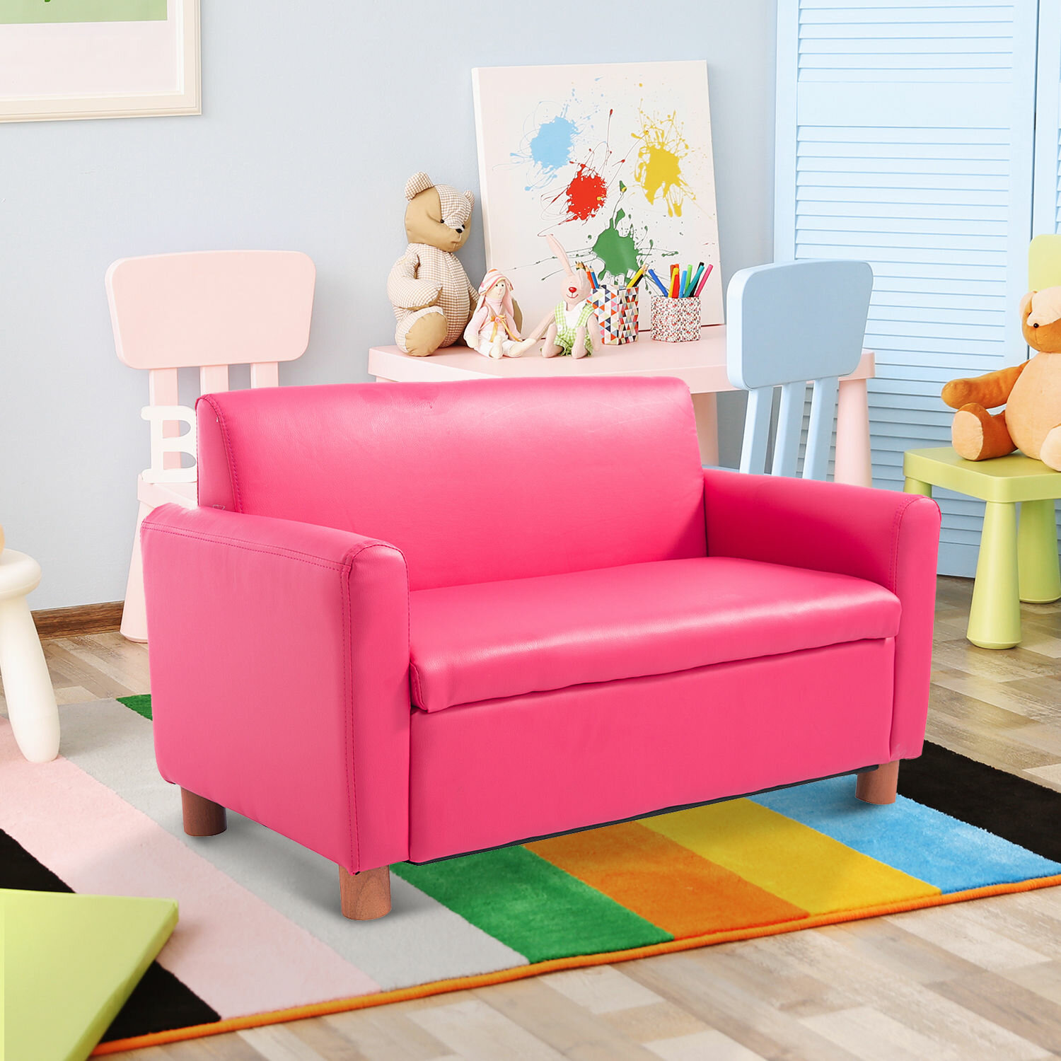 kids couch with storage