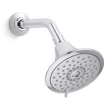 High Flow Shower Head Angle Simple Solid Brass With Swivel Joint High Pressure
