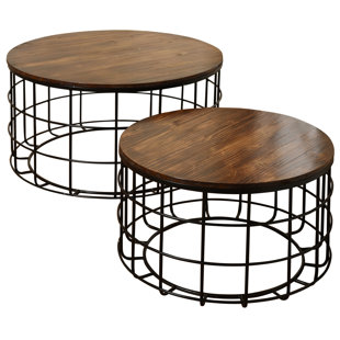 Ines 2 Piece Coffee Table Set by Gracie Oaks Best