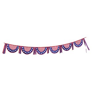 Patriotic Clothesline Banner