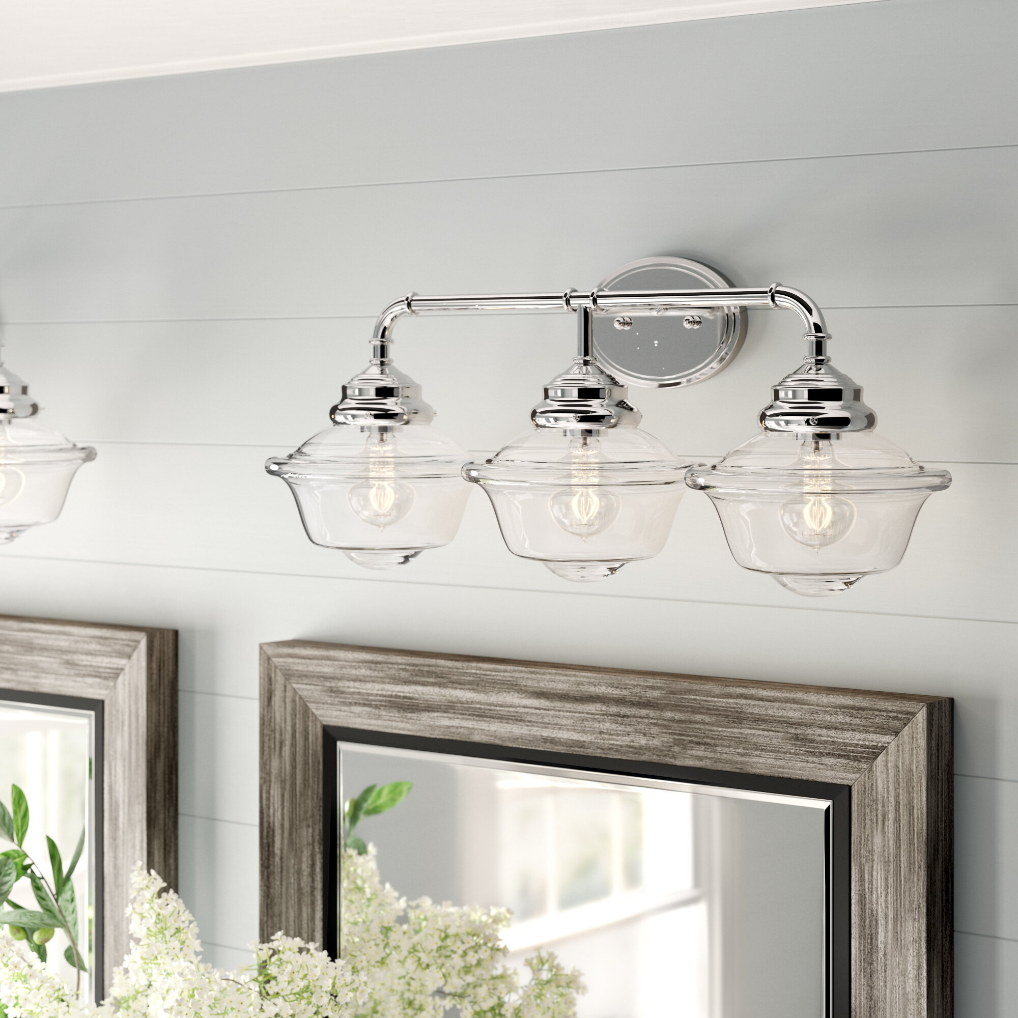 Bathroom Light Fixtures How To Choose The Right One Wayfair