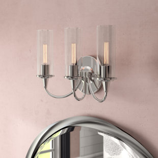 Best Eunice 3-Light Vanity Light By Charlton Home Wall Lights Eunice 3-Light Vanity Light By Charlton Home Wall Lights