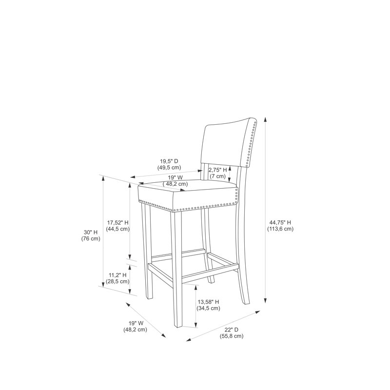 Addison 30 Bar Stool