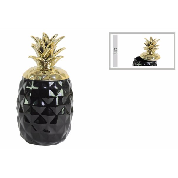 Pineapple Canister Set Ceramic Set of 3 