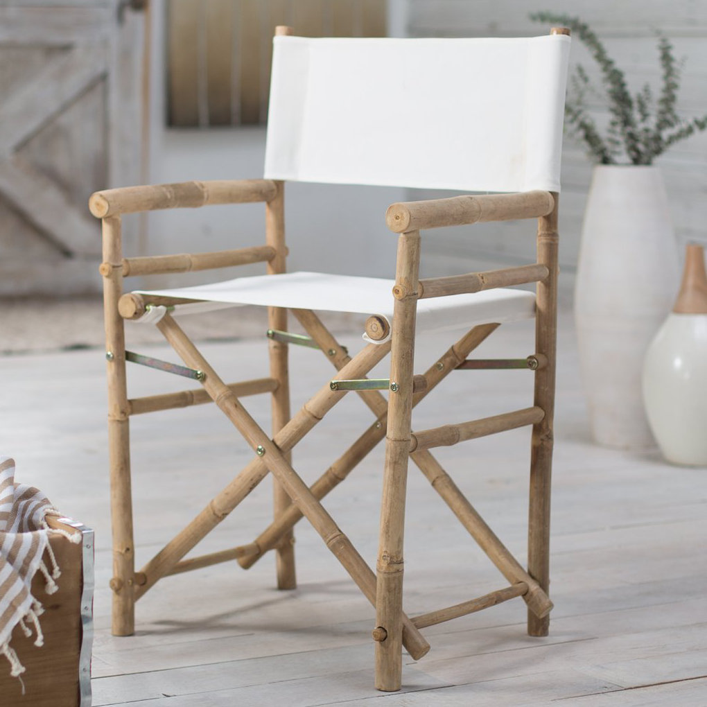 Beachcrest Home Jolicia Hand Crafted Outdoor Indoor Bamboo Beachcrest Home Jolicia Hand Crafted Outdoor Indoor Bamboo Director Chair Reviews Wayfair