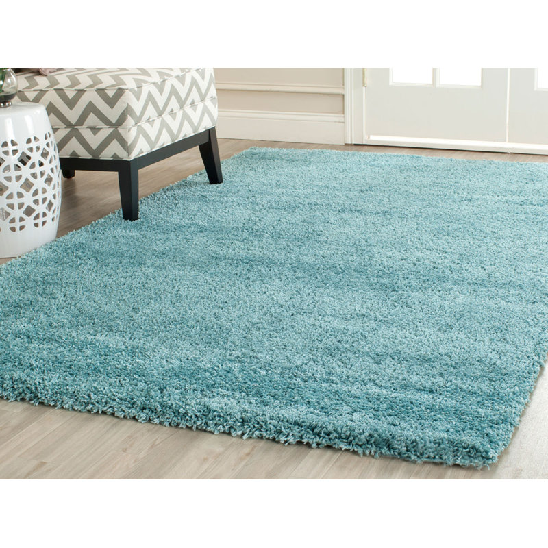 Starr Hill Loom Aqua Blue Area Rug Reviews Joss Main Starr Hill Loom Aqua Blue Area Rug