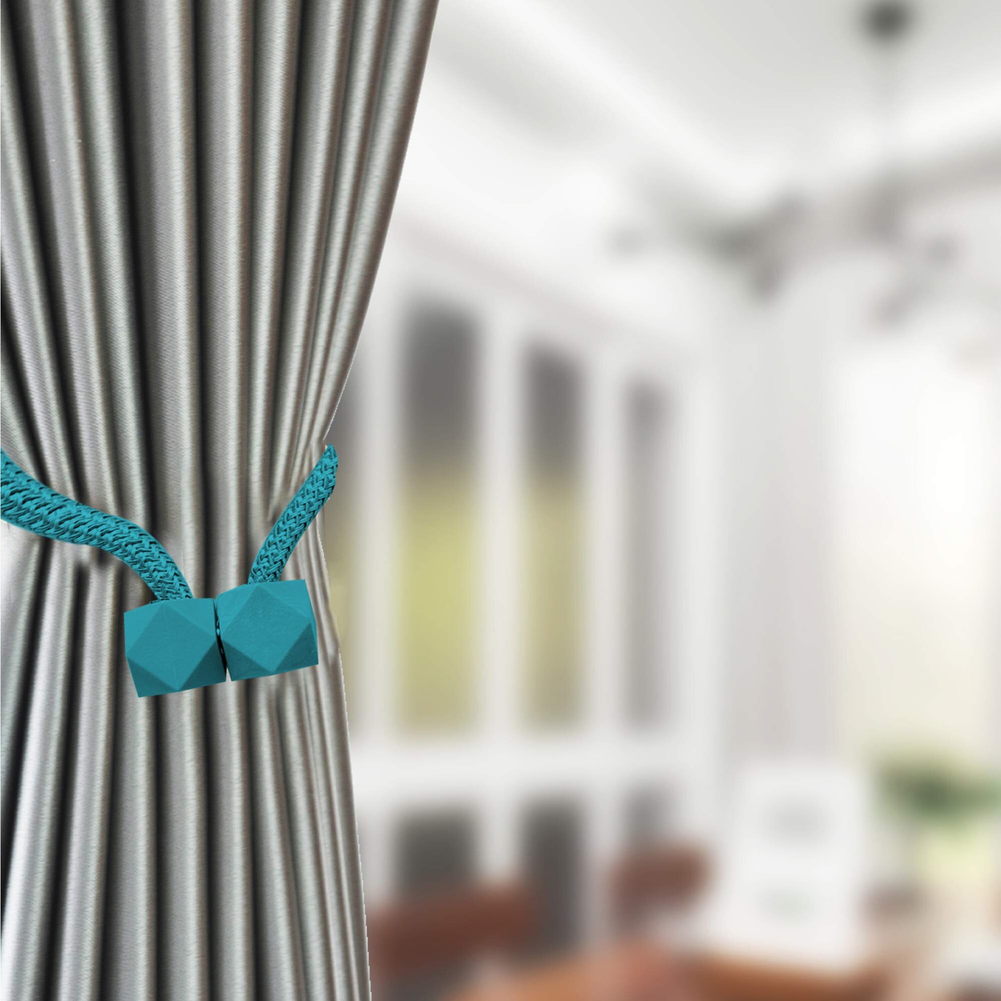 10x Magnetic Curtain Tieback Tie Back Holdback Blind Buckle Furniture DIY Decor