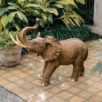 Wayfair | Elephant Extra Large (Over 3 ft) Statues & Sculptures You'll Love  in 2022