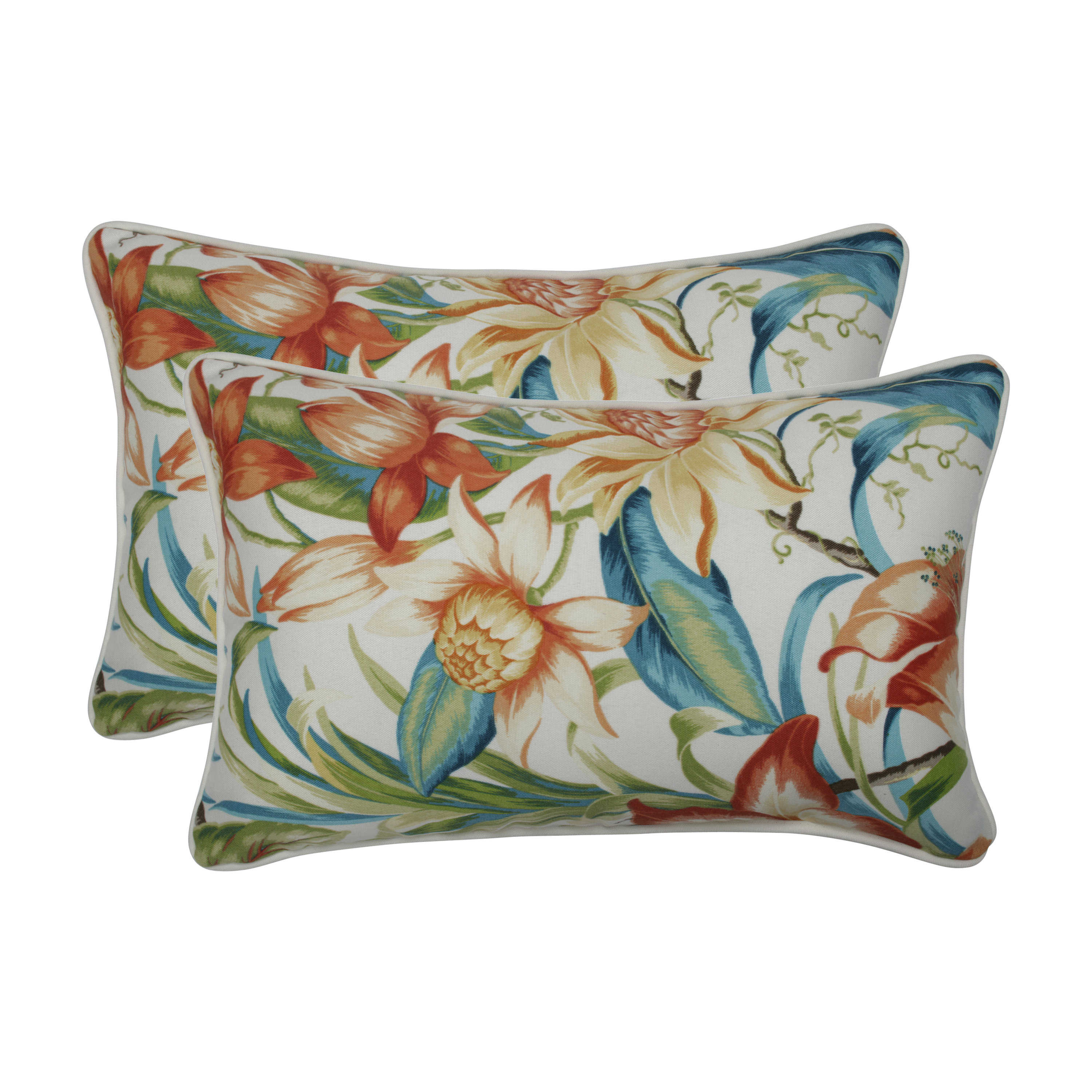 Bay Isle Home Radburn Botanical Glow Tiger Lily Indoor Outdoor