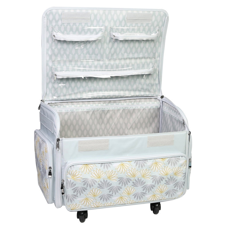 collapsible tote with wheels