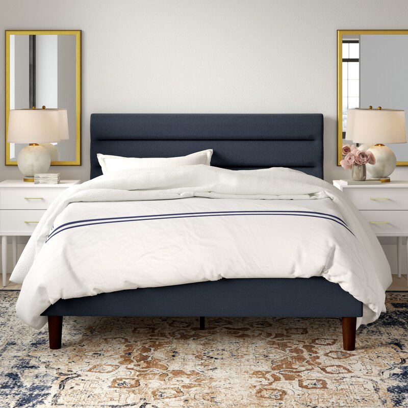 Beale Upholstered Platform Bed & Reviews | Joss & Main