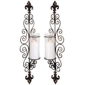 Della Corte Wall Sconce Candle Holders (Set of 2)