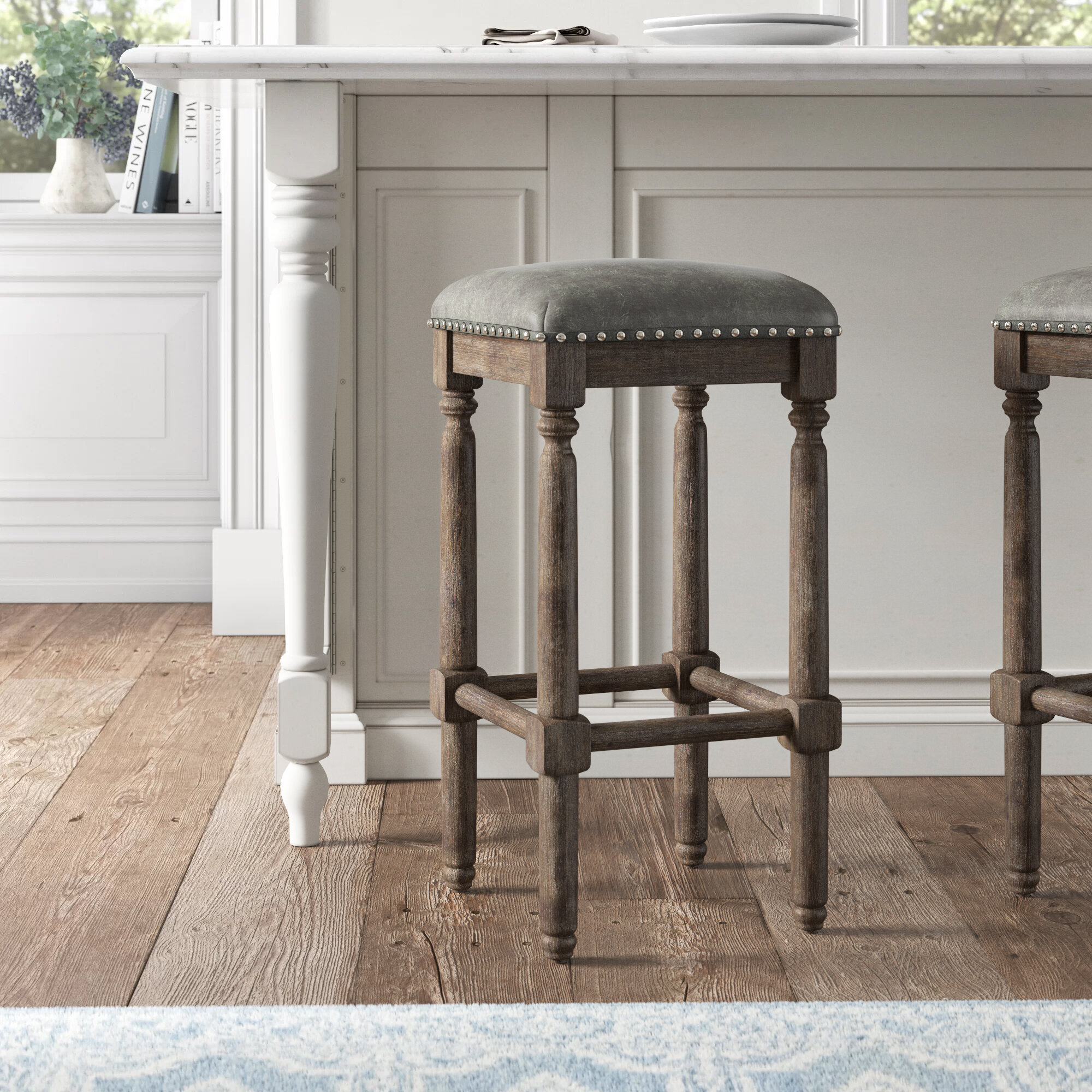 french country counter height bar stools