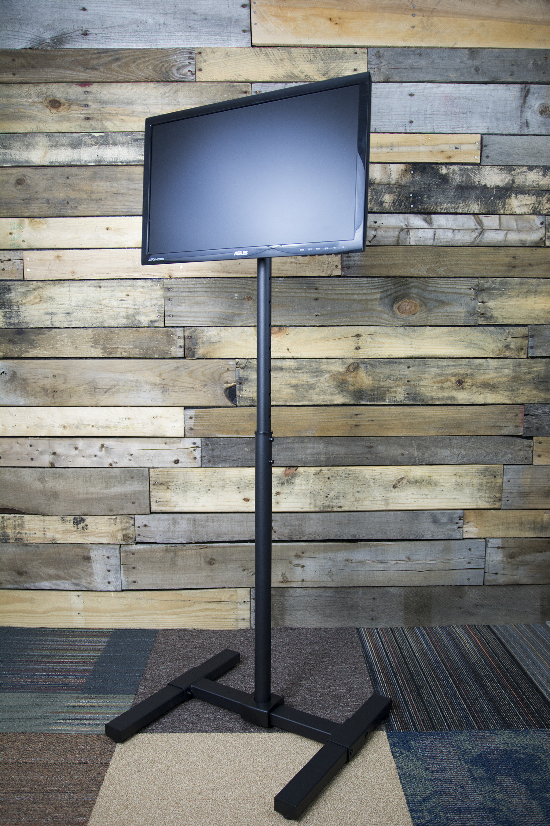 Vivo Tilt Floor Stand Mount For 33 40 Flat Panel Screens Wayfair