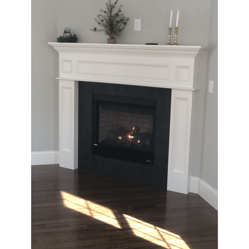 Crafted Cabintery Decorative Mantel Fireplace Surround Wayfair