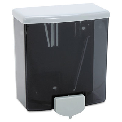 ClassicSeries SurfaceMounted Soap Dispenser 40oz BlackGray 1 EA                                                         Bobrick