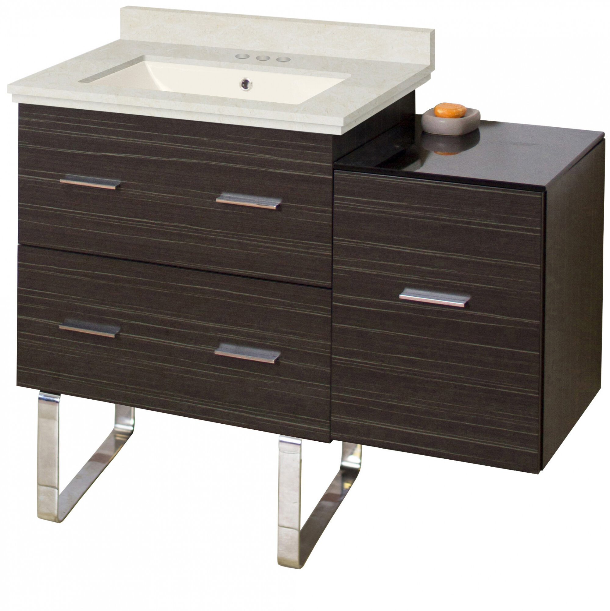 Orren Ellis Barrowman 38 Single Bathroom Vanity Set Wayfair