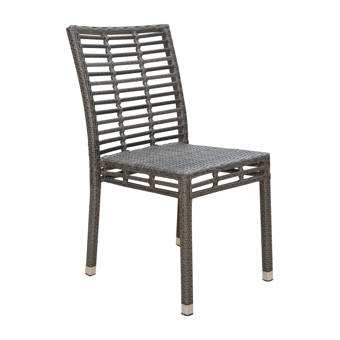 Rosecliff Heights Inispollan Open Weave Patio Dining Chair Wayfair