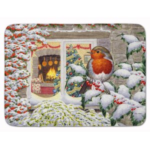 European Robin Memory Foam Bath Rug