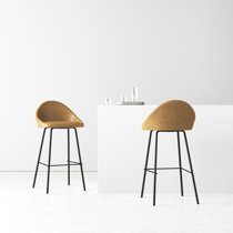 Modern Leather Bar Stools Counter Stools Allmodern