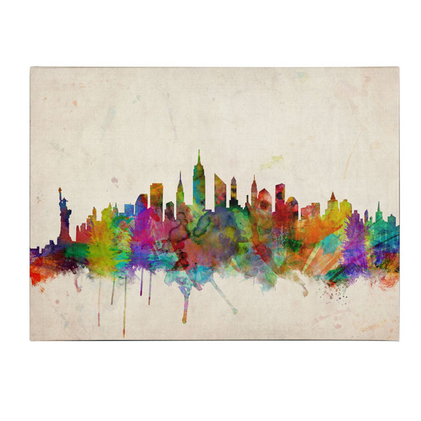 New York Skyline Paintings Wayfair