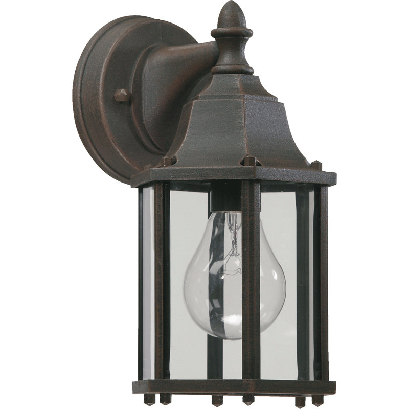 Beachcrest Home Mehar 1 Bulb Outdoor Wall Lantern Wayfair