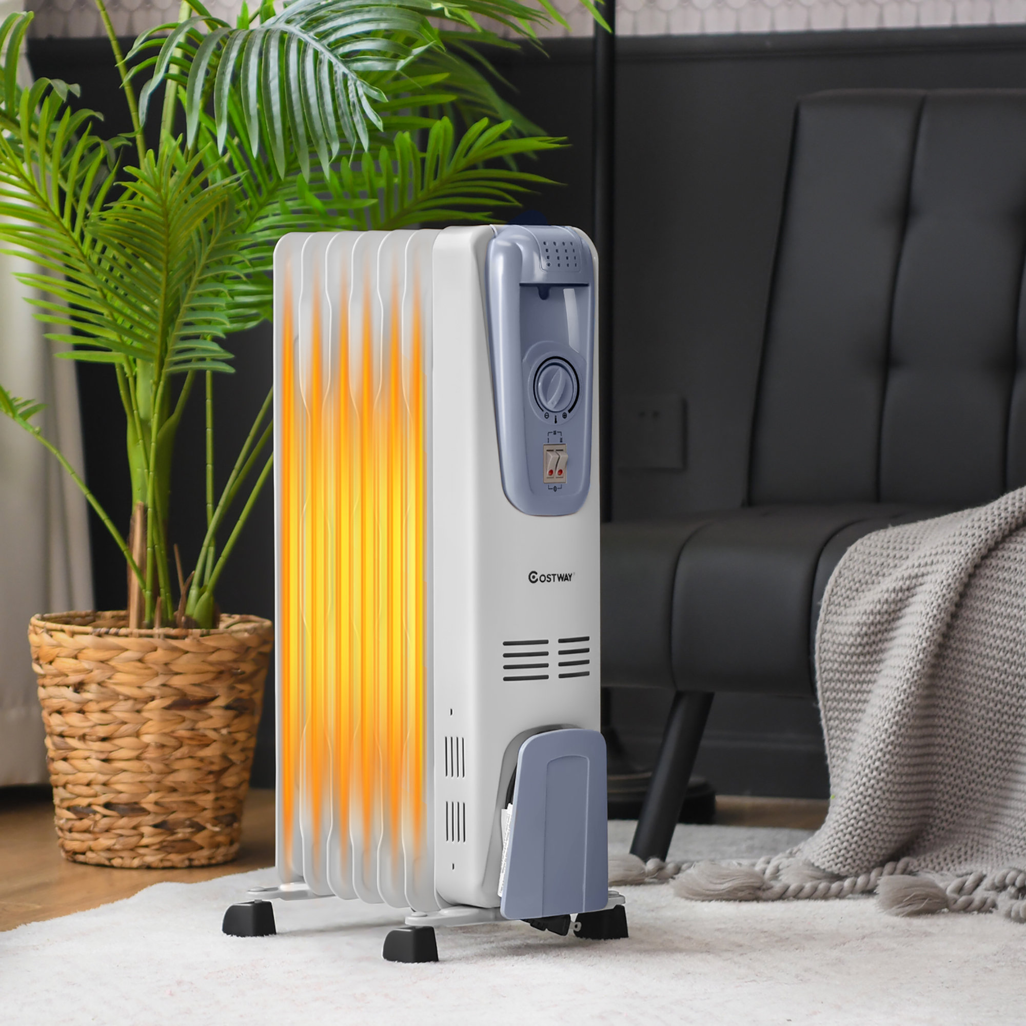 Oil Filled Radiator Space Heater 