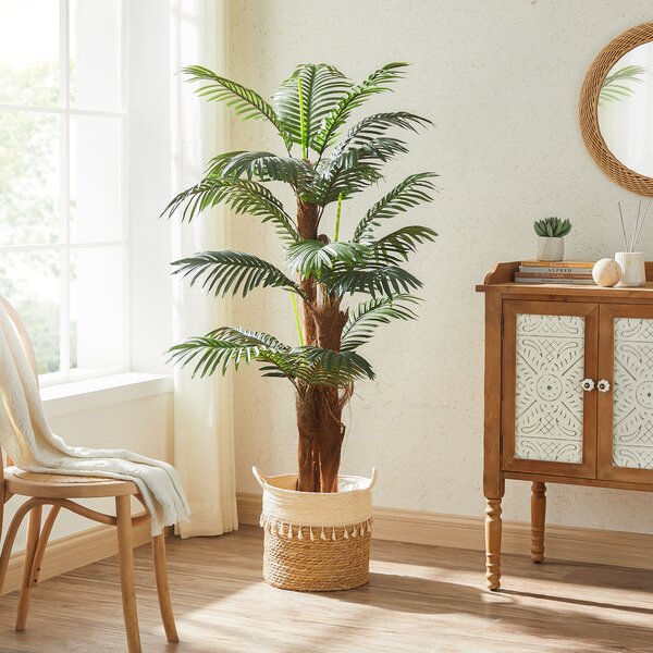 URtree 18'' Small Fake Plants Artificial Potted Greenery Plant for Home Decor 