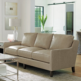 Ariana Leather Sofa by Lexington Sale