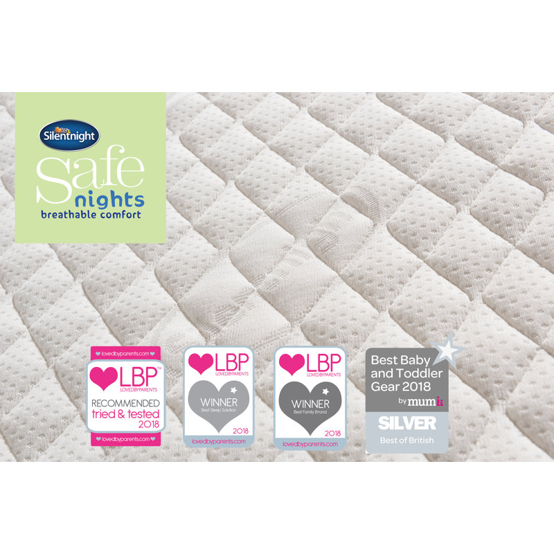 silentnight safe nights superior pocket cot bed mattress