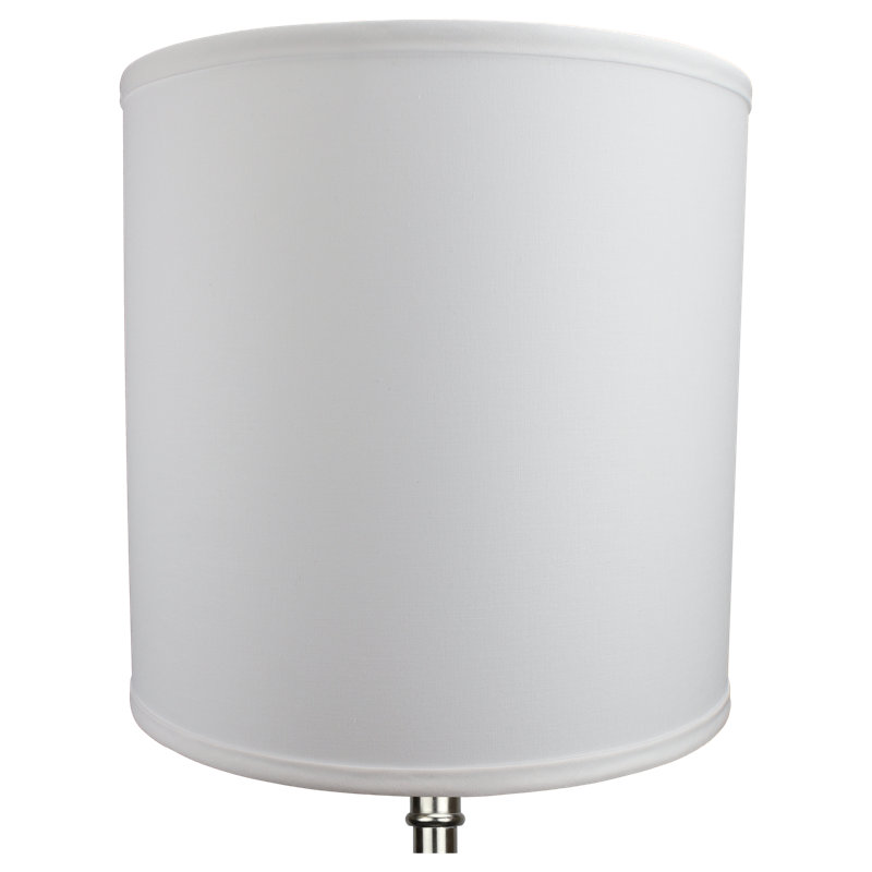 white drum lamp shades