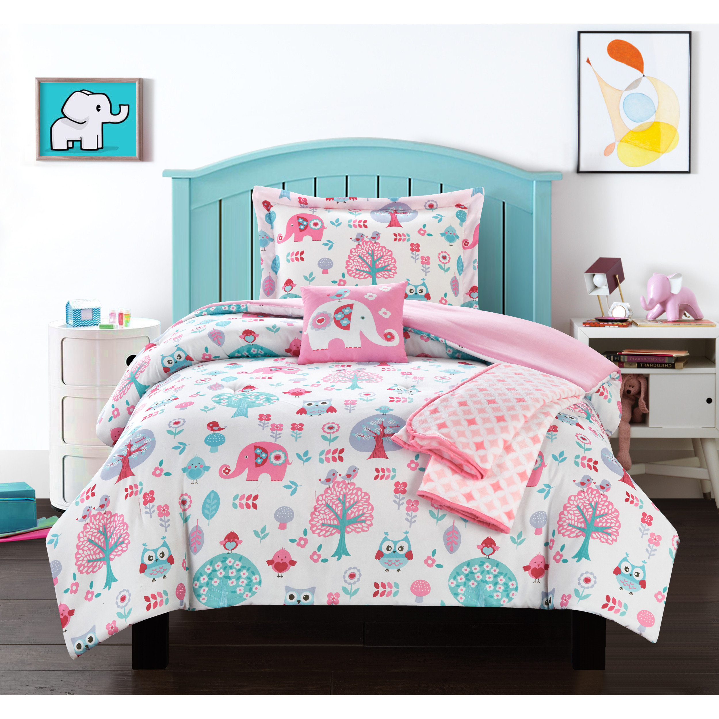 Zoomie Kids Pinehurst Elephant Comforter Set Reviews Wayfair Ca