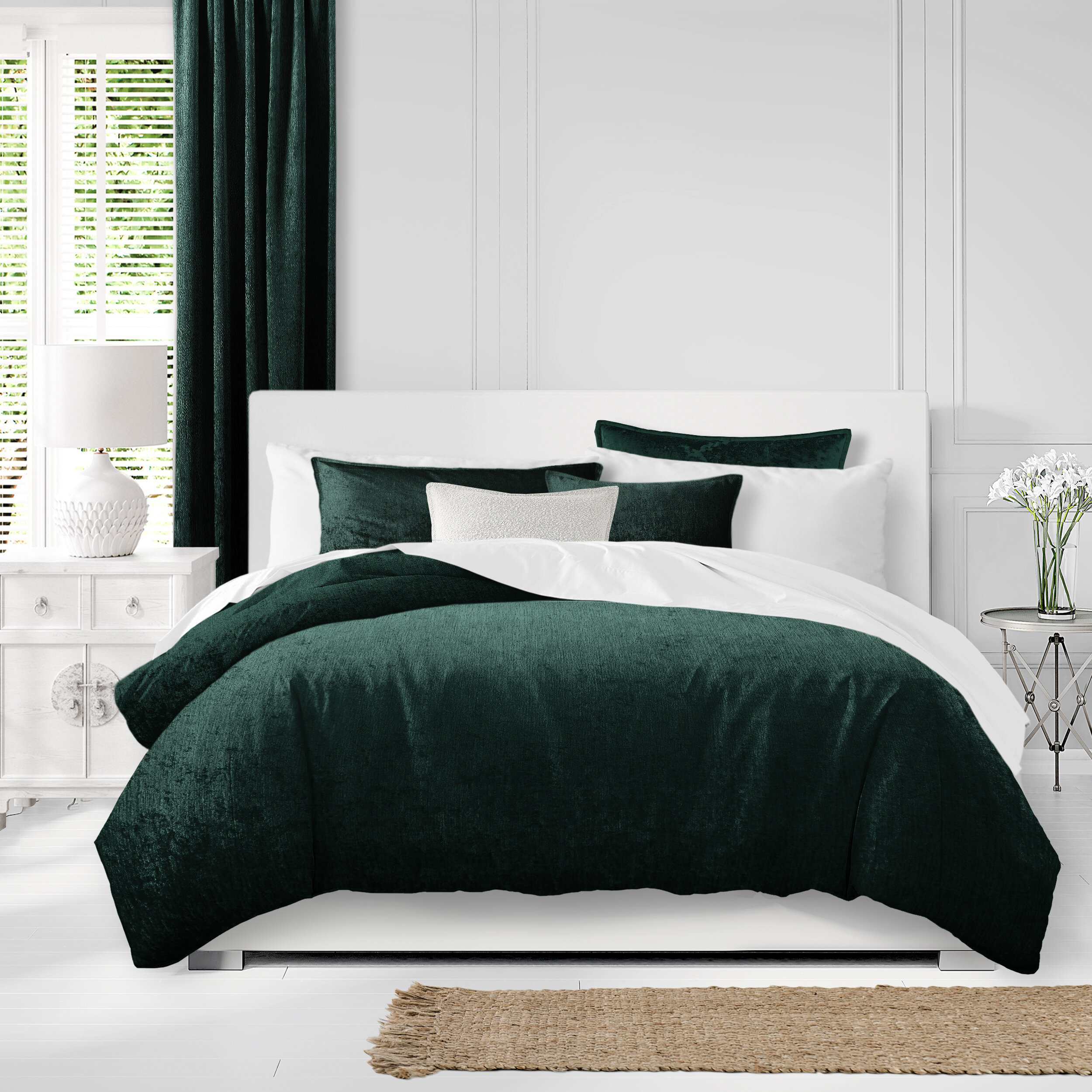 emerald duvet