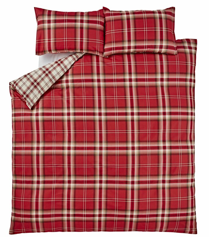 Catherine Lansfield Kelso Easy Care Duvet Cover Set | Wayfair.co.uk