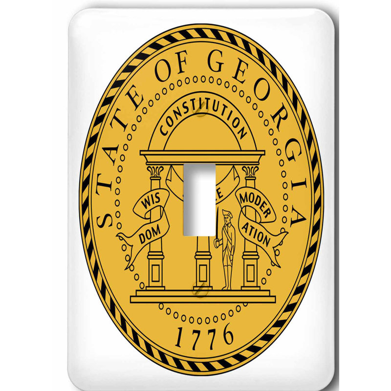 3drose State Seal Of Oregon 1 Gang Toggle Light Switch Wall Plate Wayfair