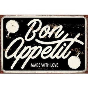 Bon Appetit Sign Wayfair