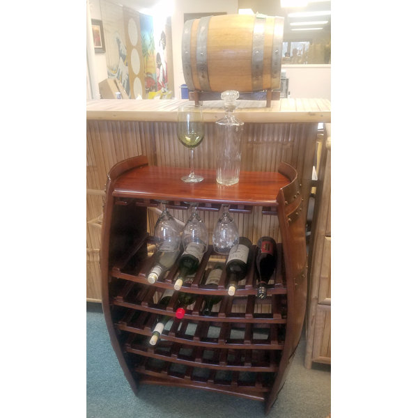 Wine Barrel Shelf Wayfair