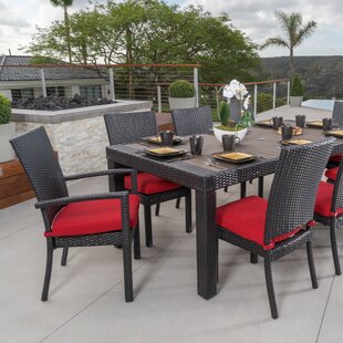 Northridge 9 Piece Sunbrella Dining Set with review