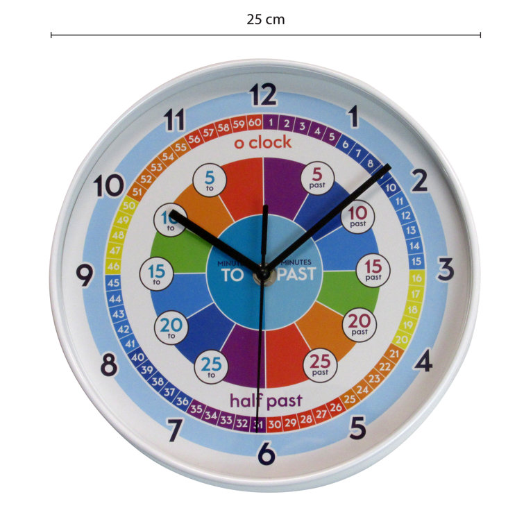 Harriet Bee Hembree 9 8 Wall Clock Wayfair