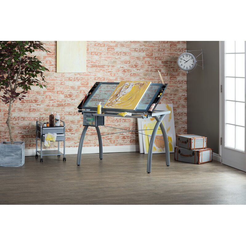 Inbox Zero Courson 43.25'' Desk & Reviews | Wayfair