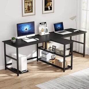 Folding Computer Pc Table Desk Hide Open/Closed Office Home Desktop Study Table 