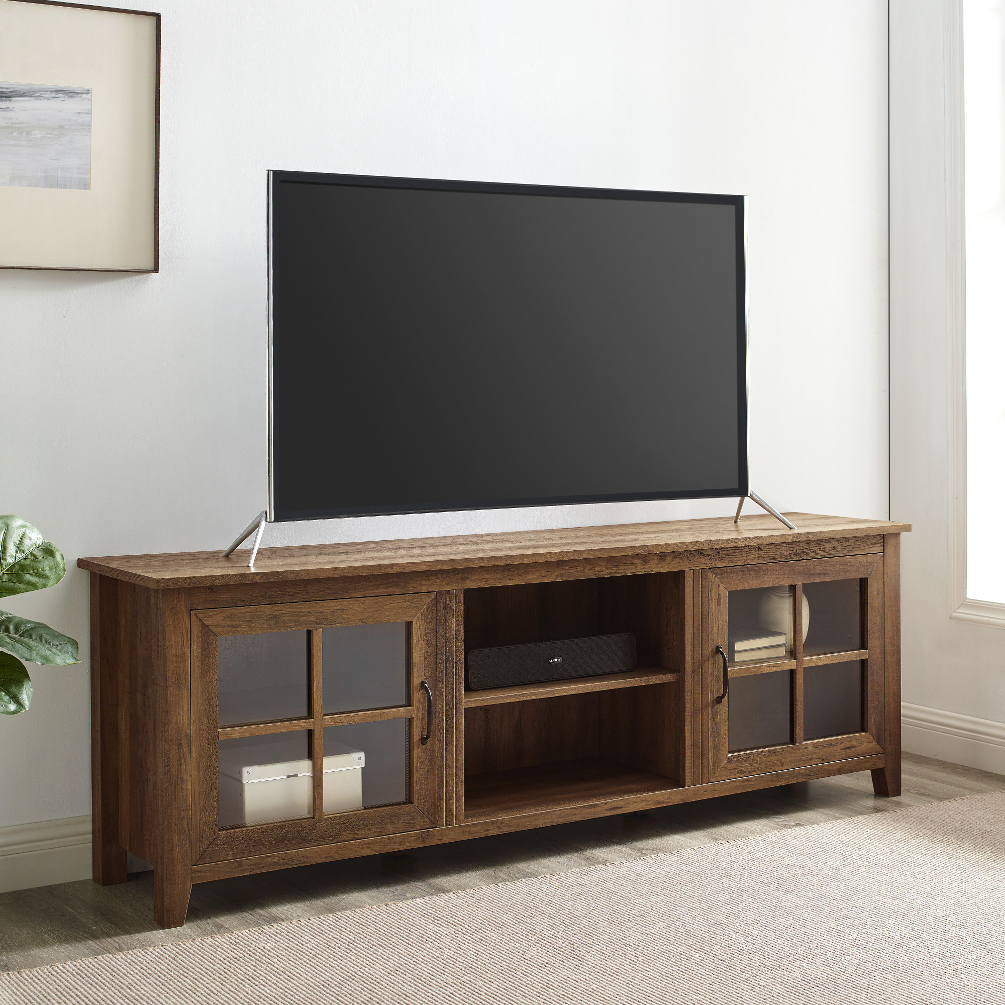 Charlton Home® Dake TV Stand for TVs up to 75" & Reviews Wayfair