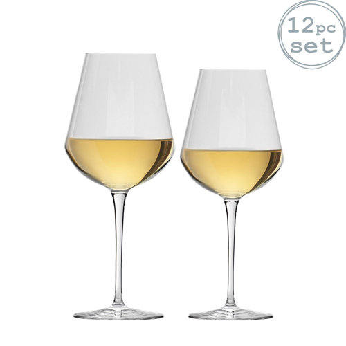 Bormioli Rocco 12 Piece Inalto Uno Small Wine Glasses Set