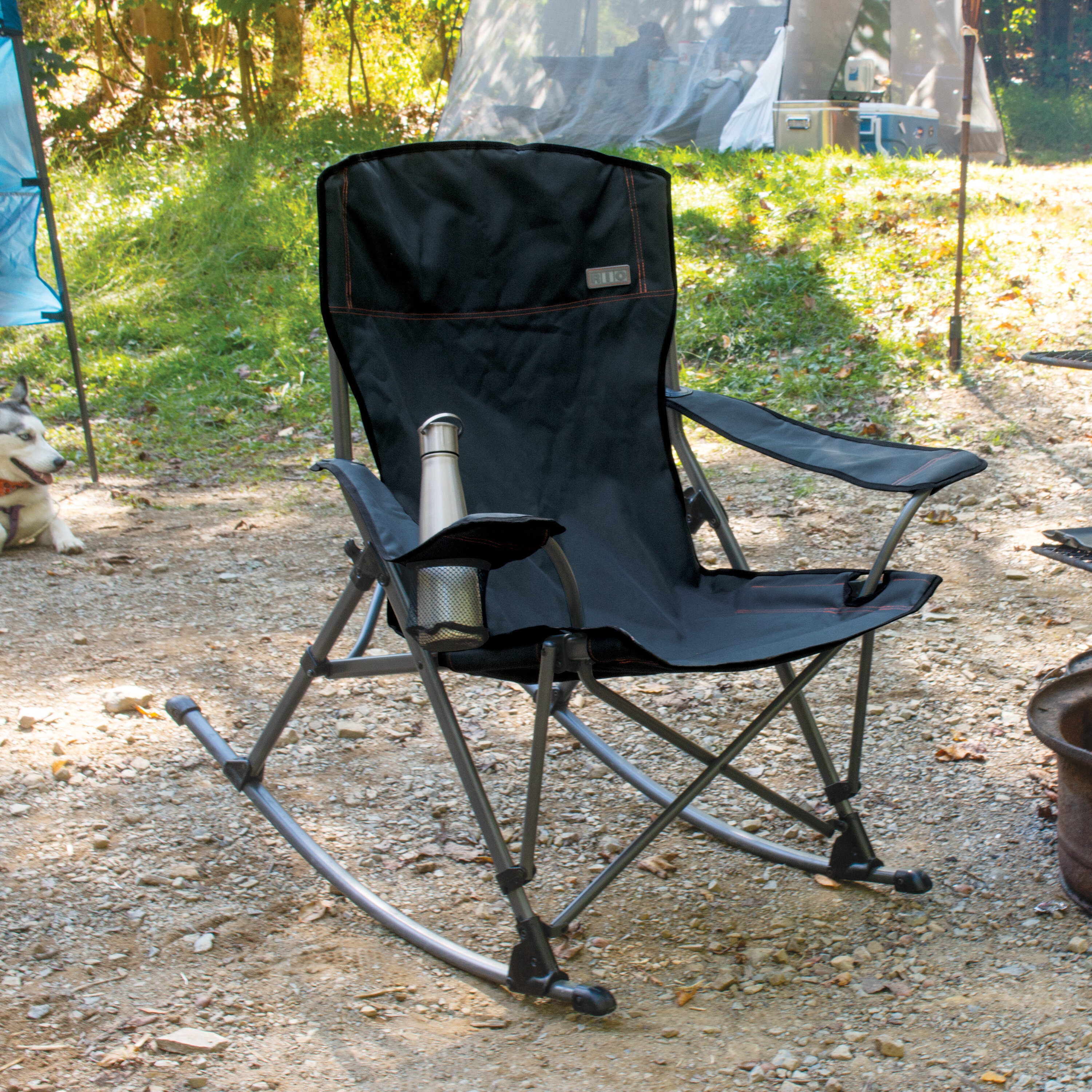 eddie bauer rocking camp chair