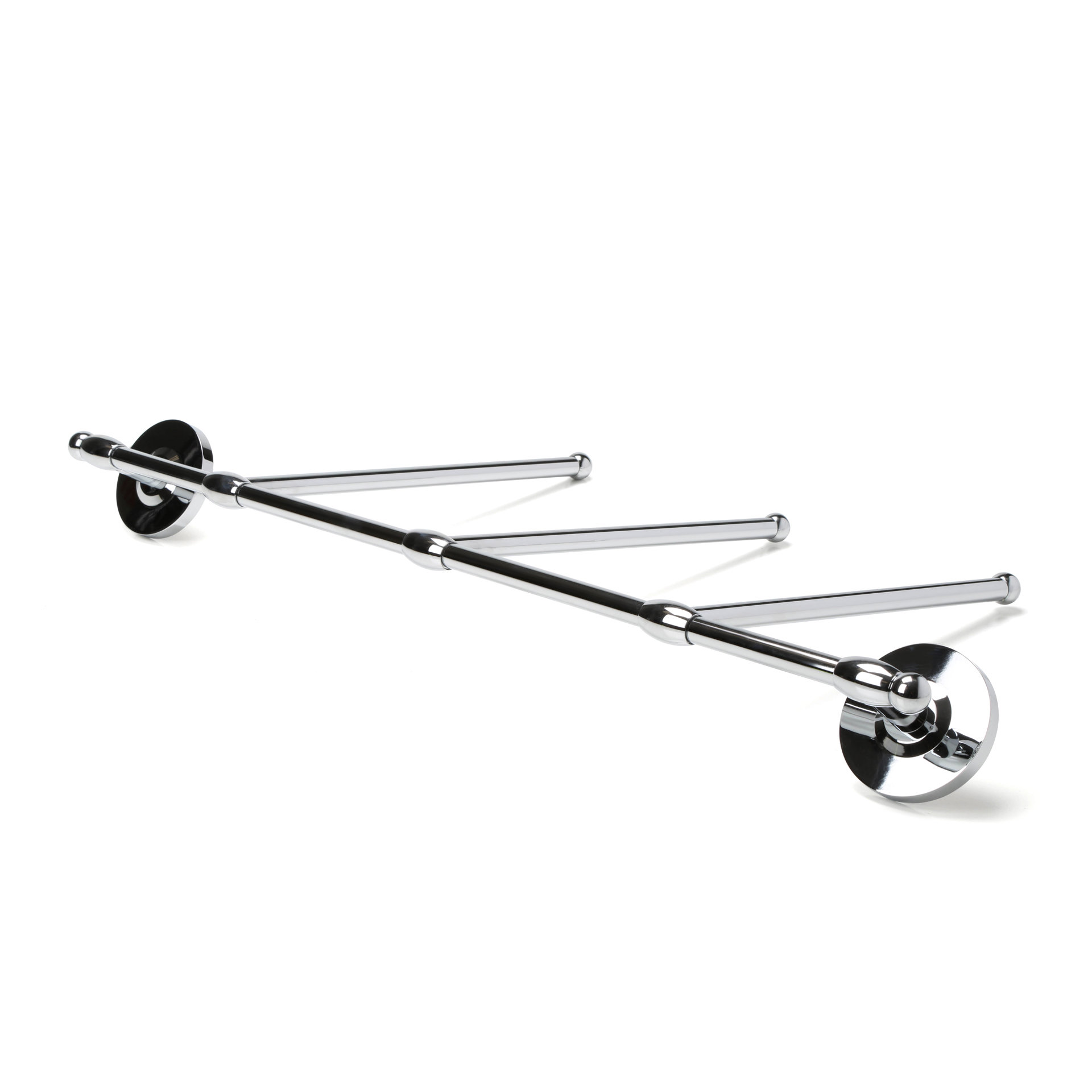 Gatco Clic 3 Arm Wall Mounted Towel Bar Reviews Wayfair
